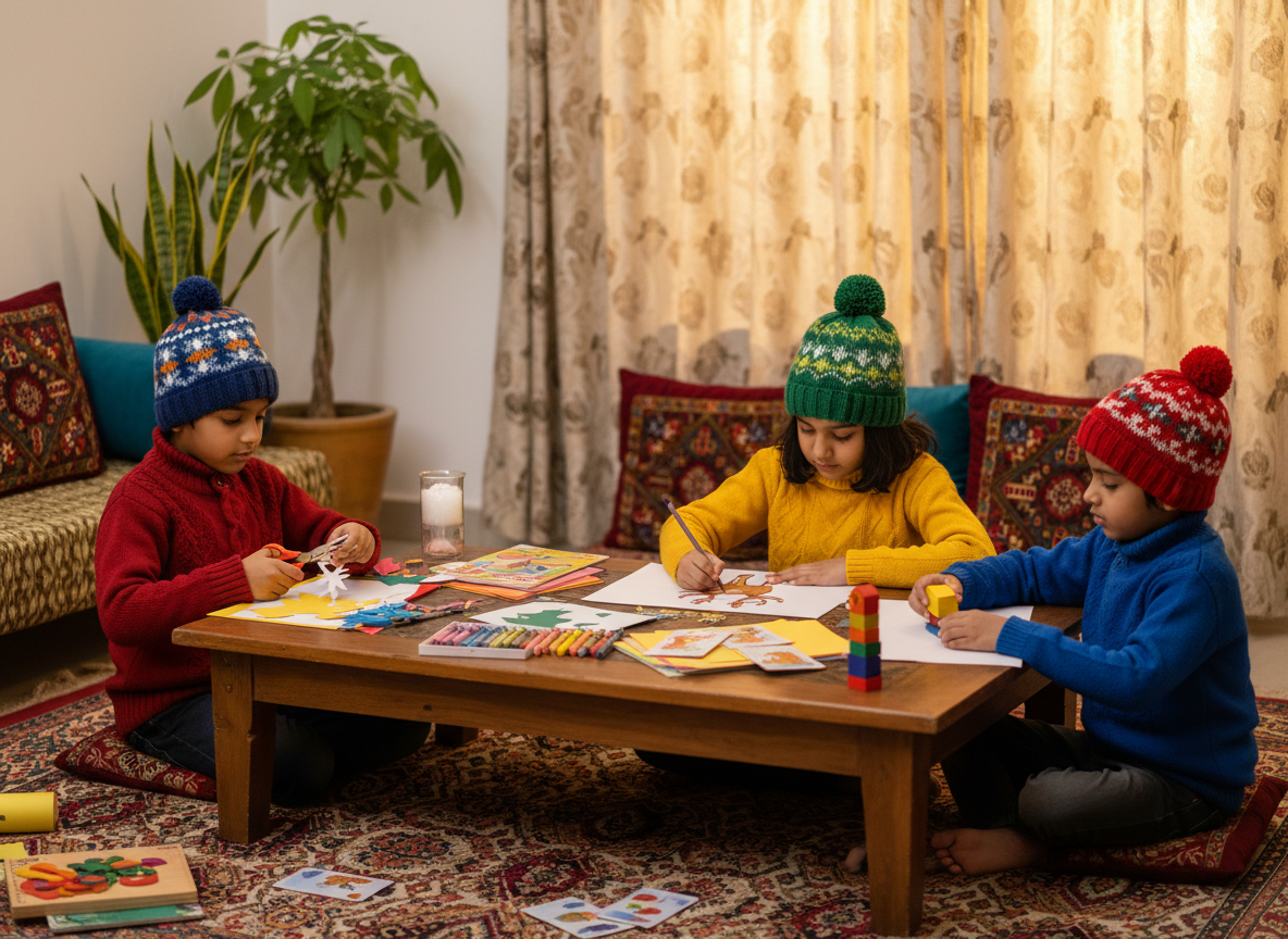 Engaging activities for winter holidays for kids