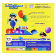 BALLOON SCIENCE FUN LAB KIT STEM DIY | EDUCATIONAL ACTIVITY KIT | 100 MULTI ACTIVITY KIT | AGE: 5+ YEARS