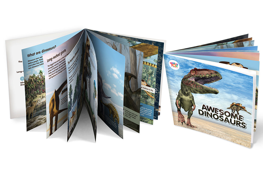 DISCOVERING DINOSAURS | 8-IN-1 ACTIVITY KIT | EDUCATIONAL