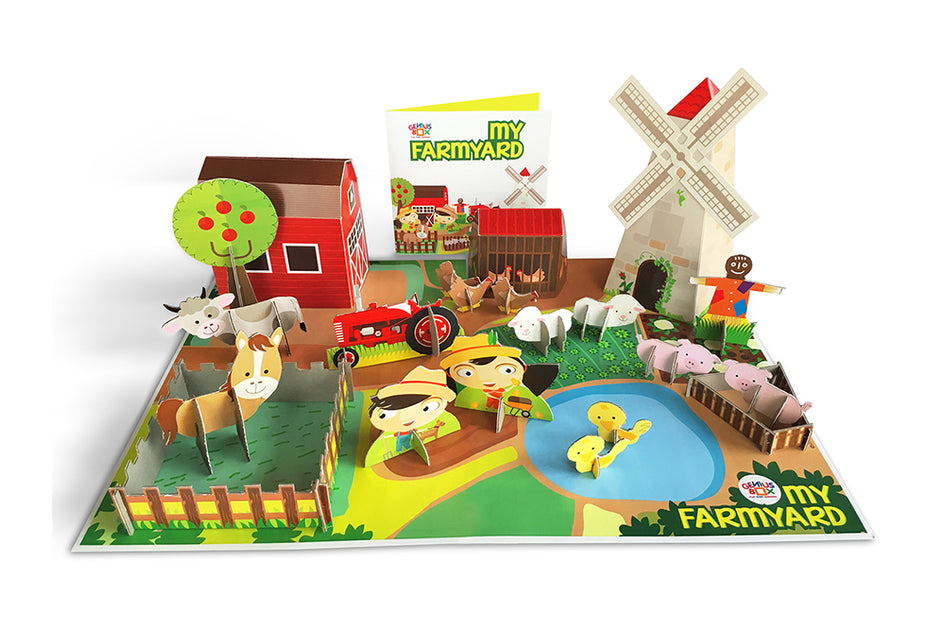 FARM FUN | EDUCATIONAL ACTIVITY KIT | CREATIVE ACTIVTIES, PUZZLES, GAM ...