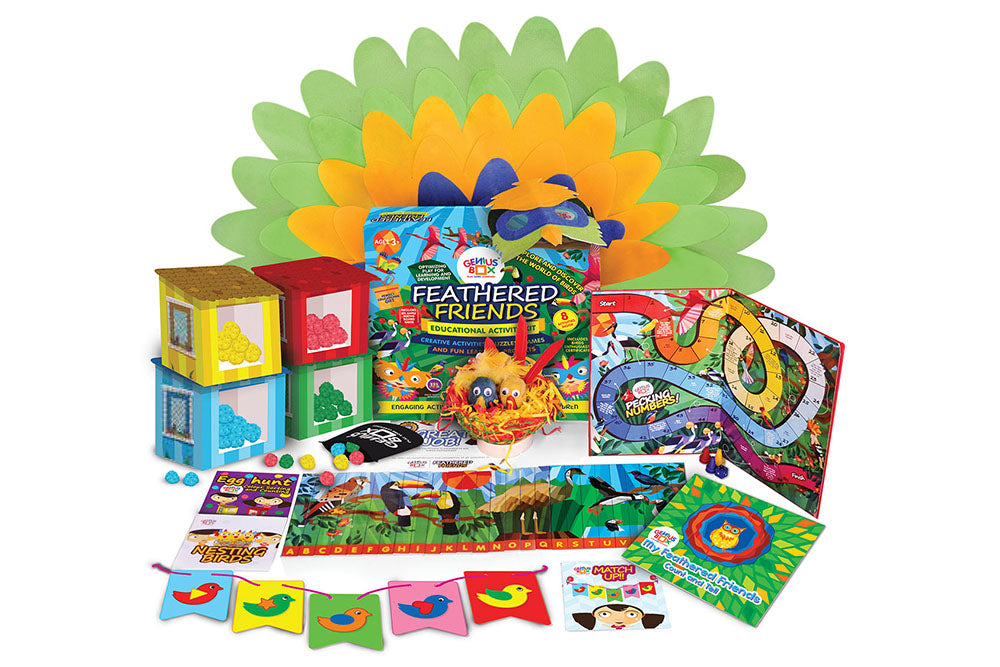 FEATHERED FRIENDS | EDUCATIONAL ACTIVITY KIT | CREATIVE ACTIVTIES