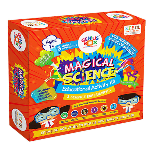 Magic Box Science Kit MAGICAL SCIENCE | EDUCATIONAL ACTIVITY KIT | 3-IN-1 SCIENCE EXPERIMENT ...