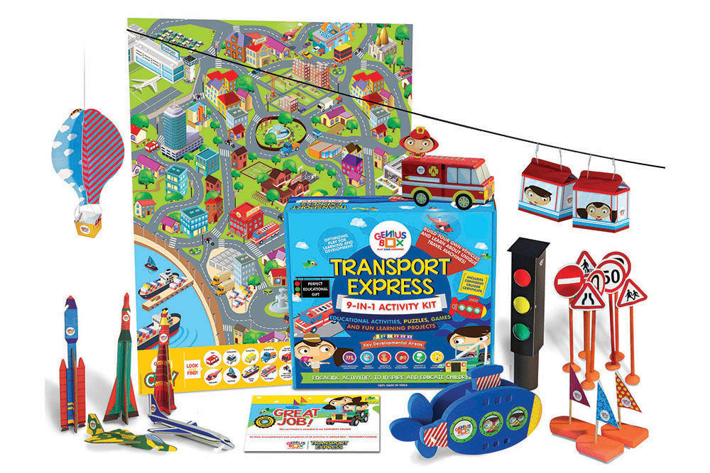 Transport Express Kit for Motion & Mechanics Learning | GeniusBox